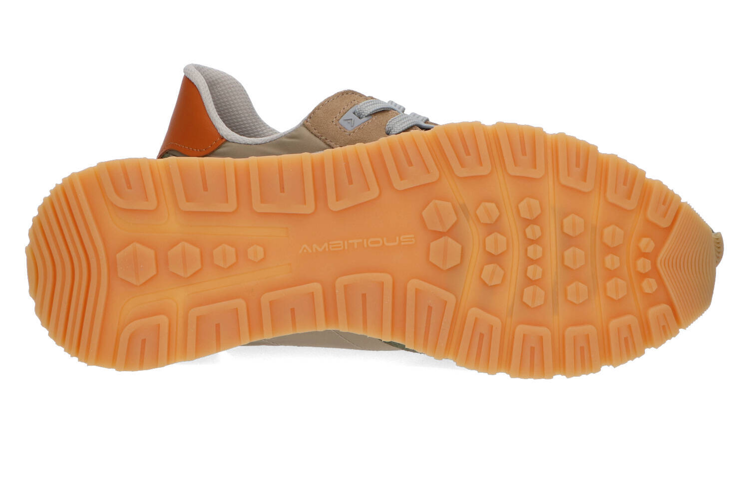 Baskets basses kaki taupe Ambitious