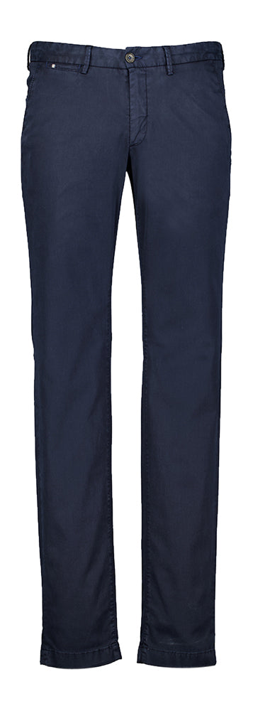 Donkerblauwe chino broek Sidney Zilton