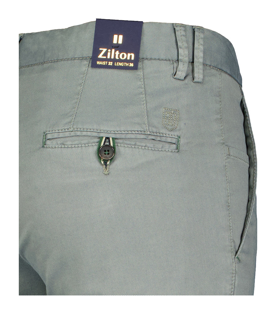 Licht kaki groene chino Sidney Zilton