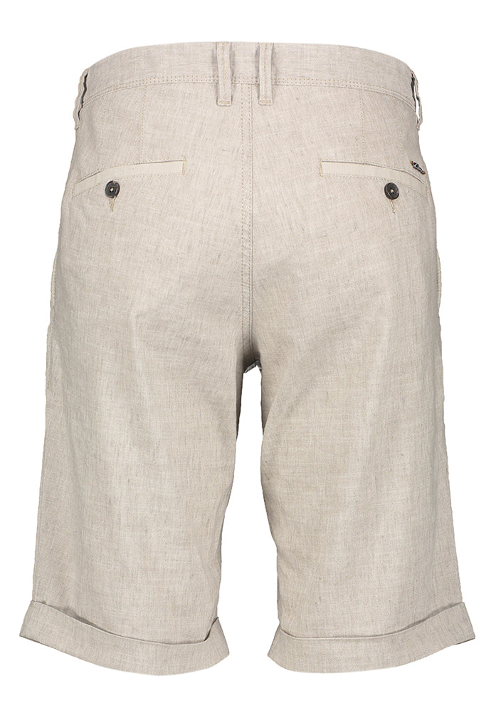 Short beige en lin Klint Zilton