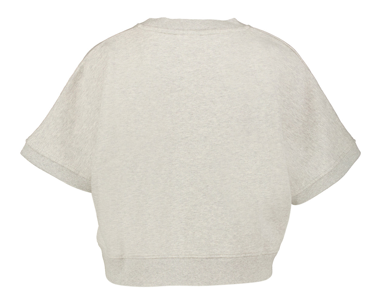 Pull court gris à imprimé Boyd Margaux