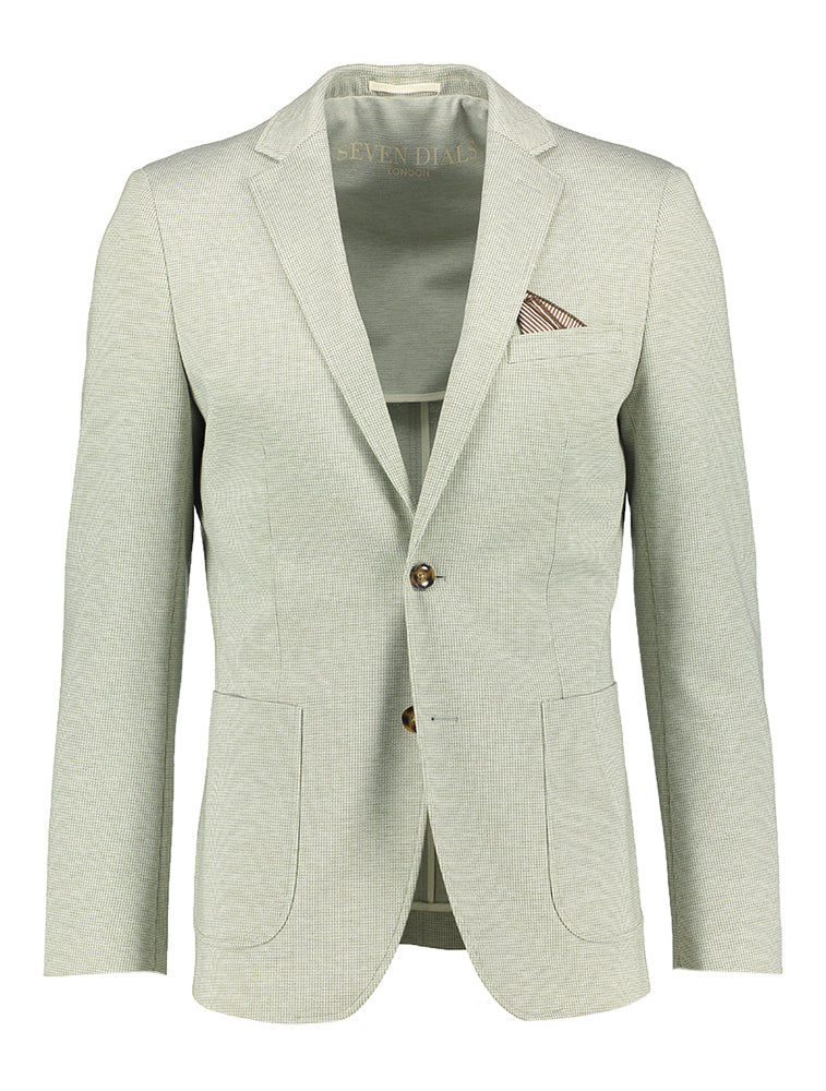 Blazer à carreaux verts Seven Dials