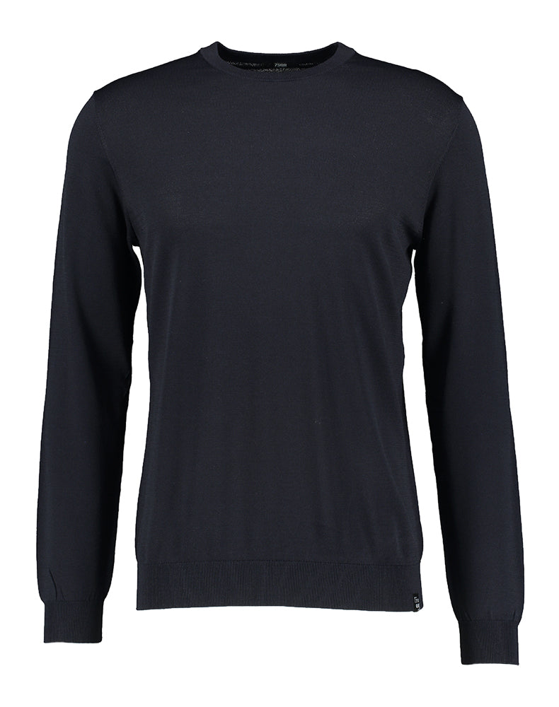 Donkerblauwe pull 7SQR