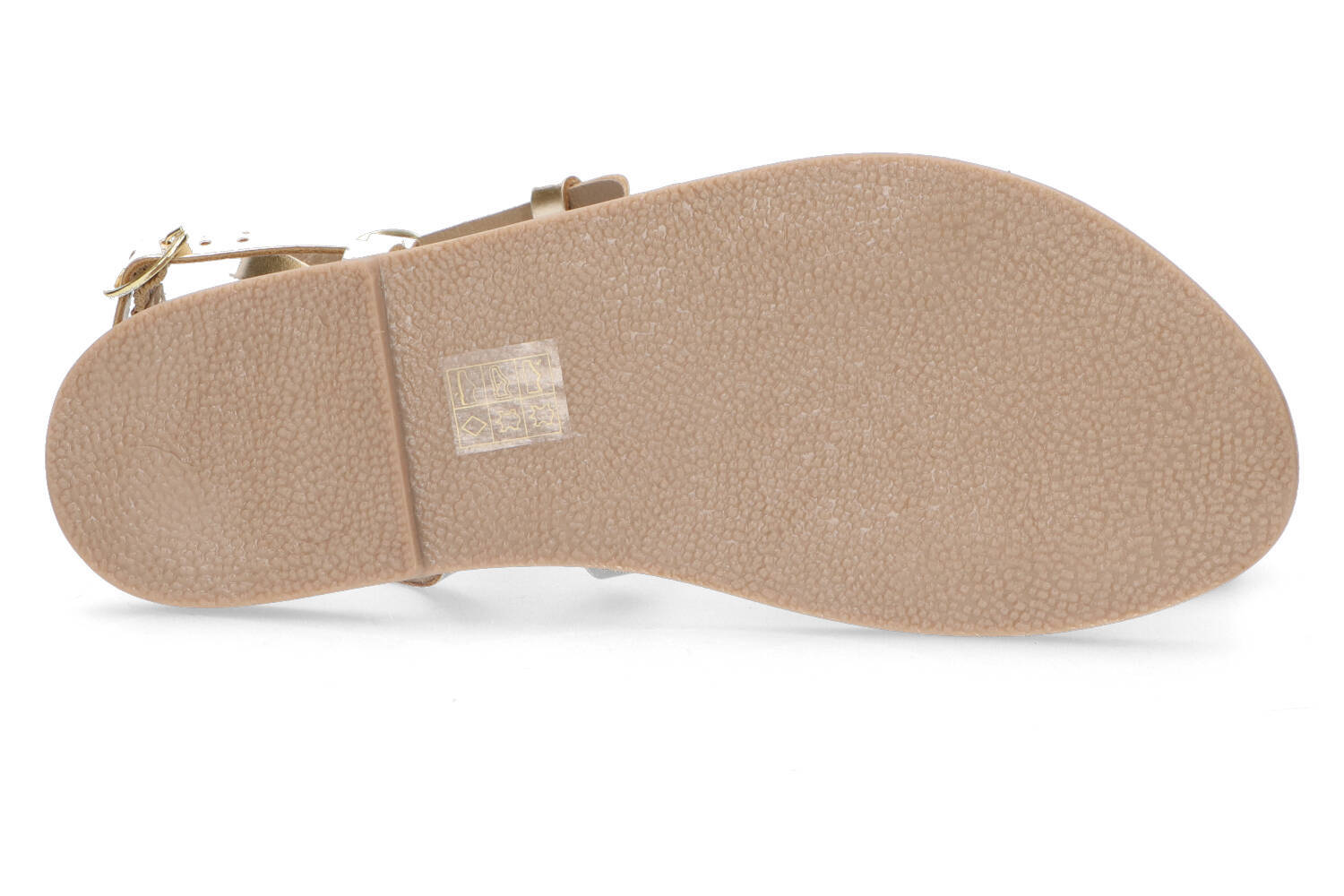 Goudkleurige sandalen L'Atelier Tropézien