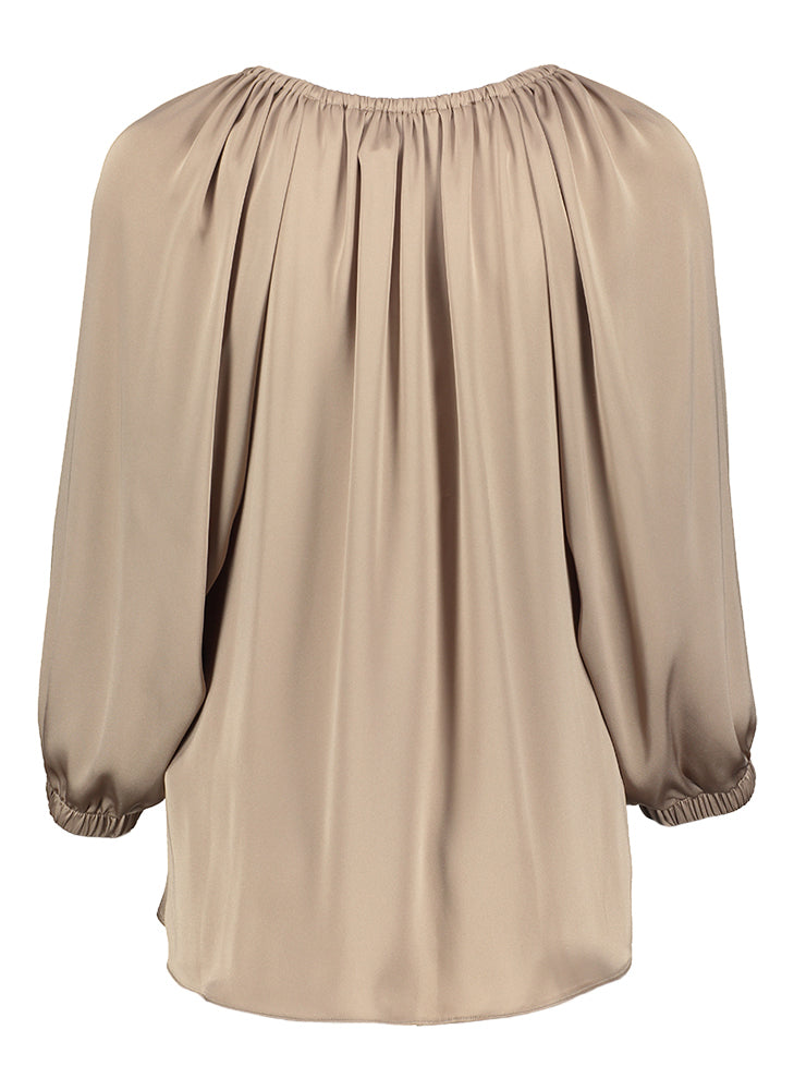 Chemisier beige brillant Joseph Ribkoff