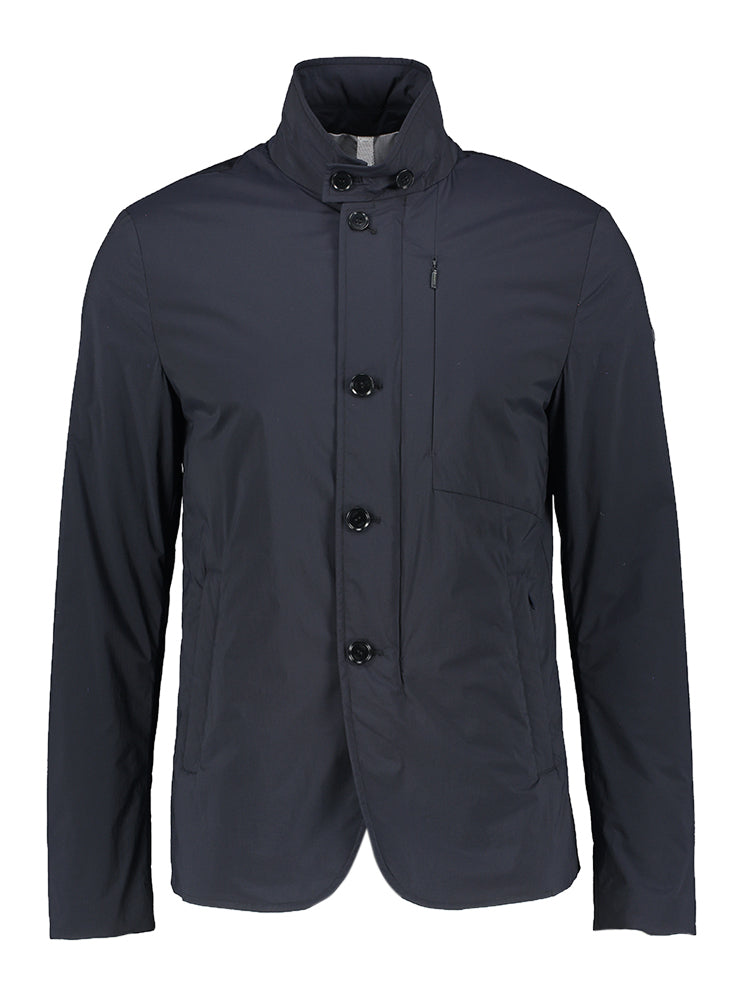 Veste bleu foncé à poches obliques Orion Mirto Duno