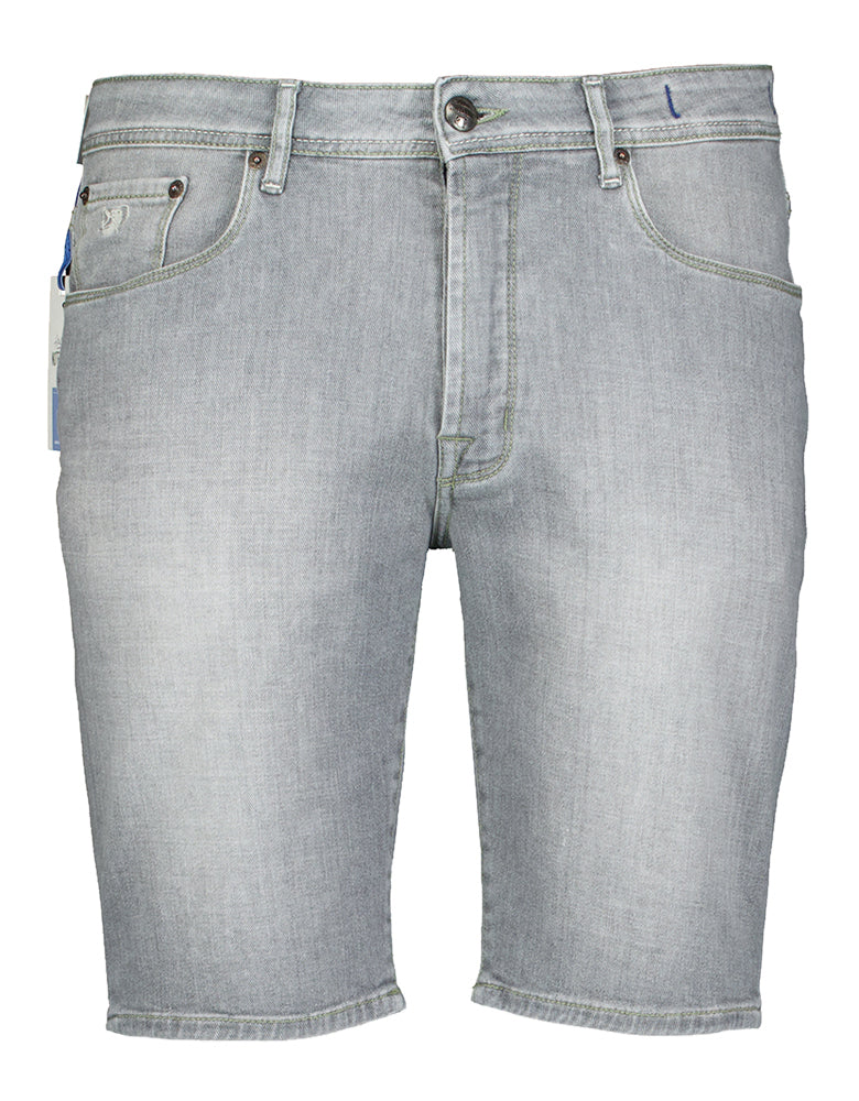 Grijze jeans short Atelier Noterman