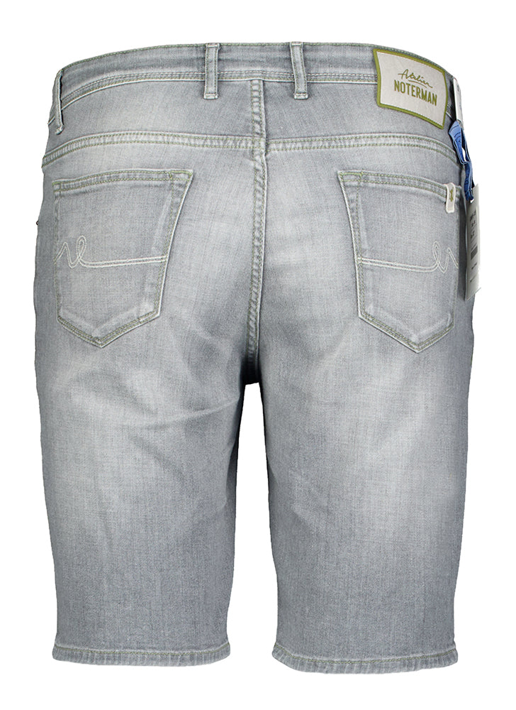 Grijze jeans short Atelier Noterman