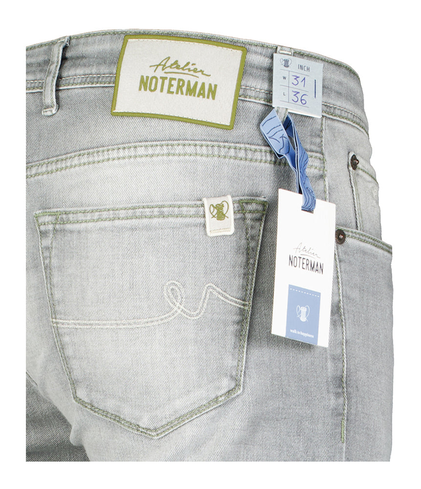 Jean gris slim coupe Atelier Noterman