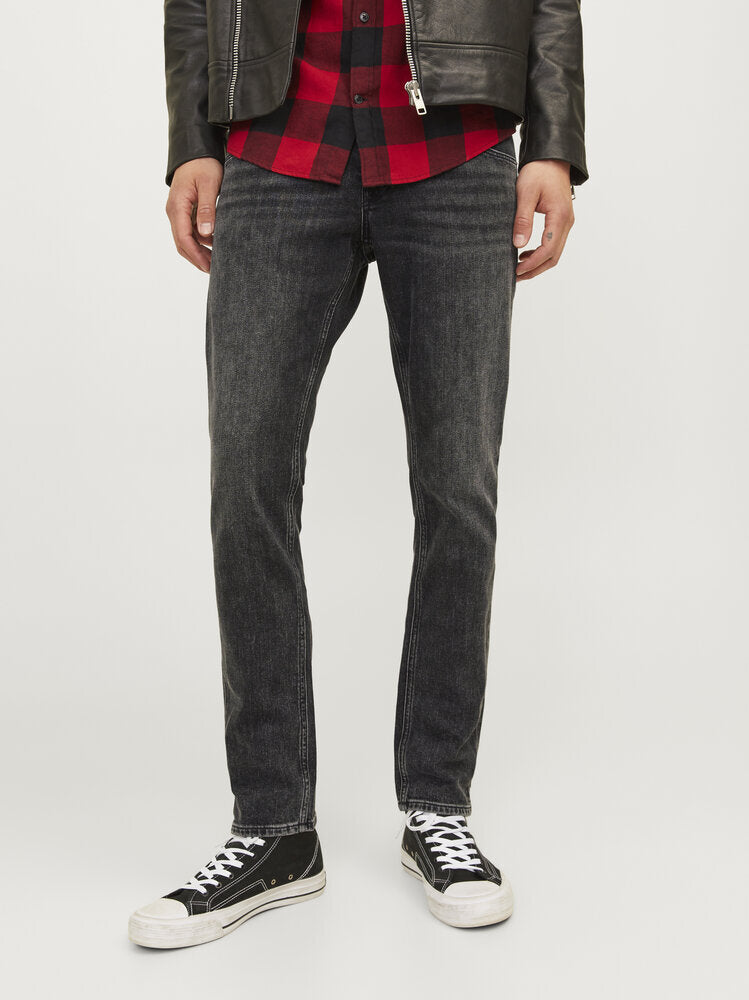 Grijze slim fit jeans Jjiglenn Jack & Jones
