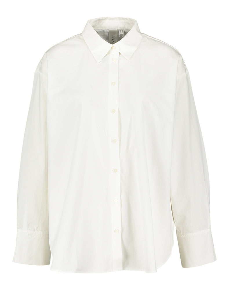 Blouse longue blanche à étoiles YAS
