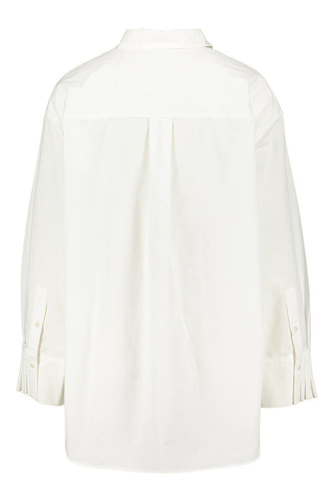 Blouse longue blanche à étoiles YAS