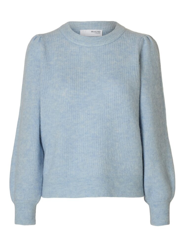 Cashmere blue trui Selected