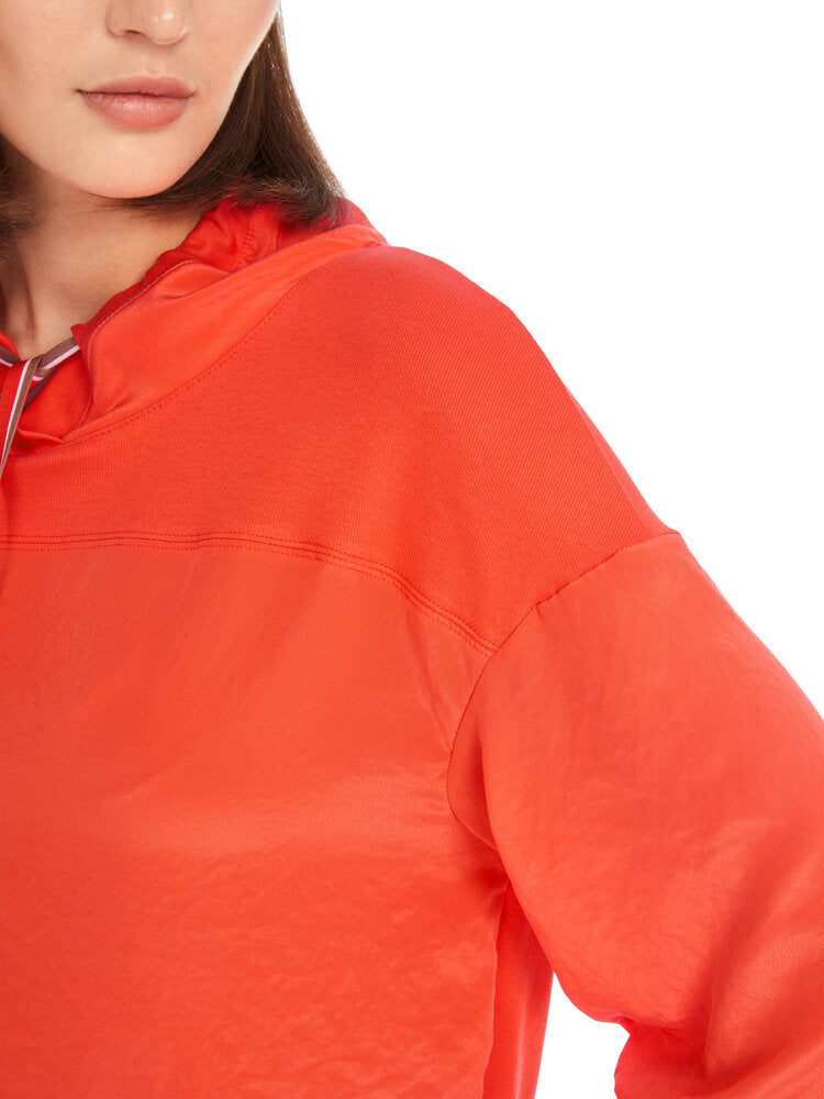 Chemisier sport orange fluo à col spécial Marccain