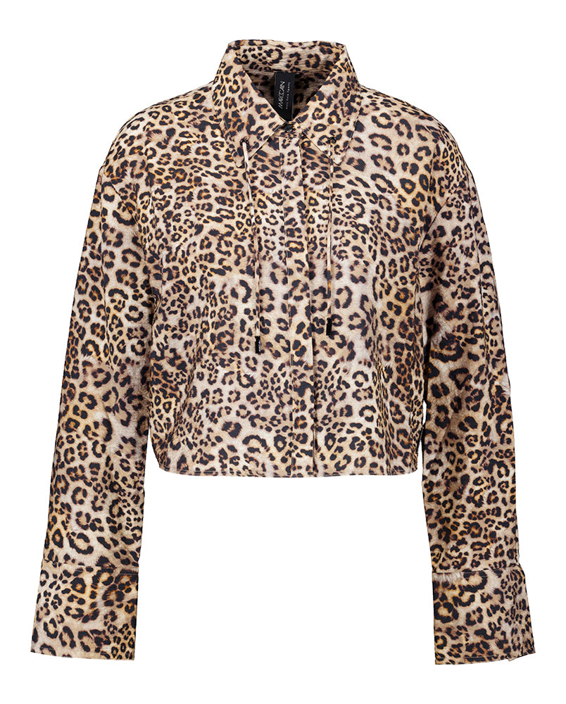 Korte bloes in dierenprint Marccain Sport