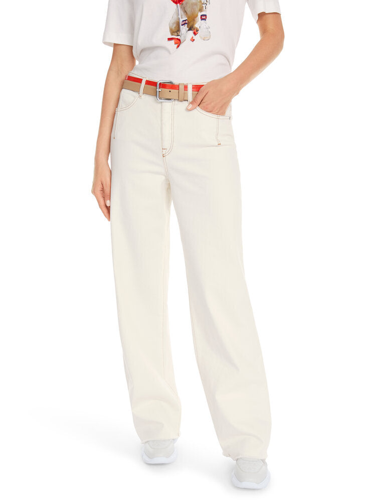 Jean ample couleur écru Marccain