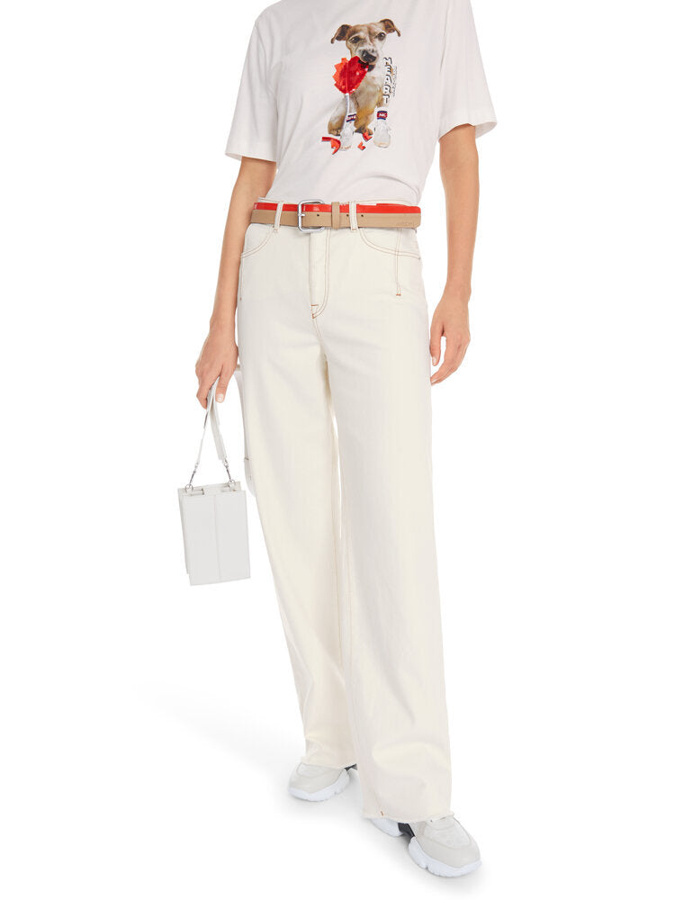 Jean ample couleur écru Marccain