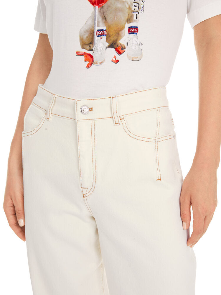 Jean ample couleur écru Marccain