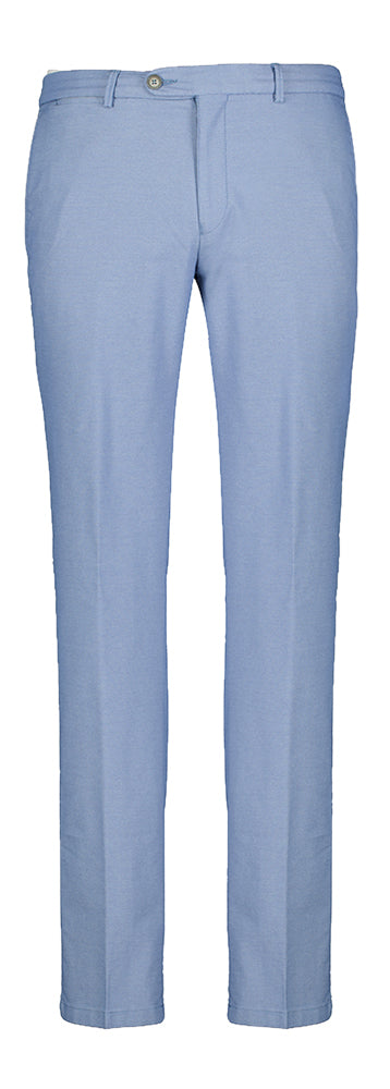 Pantalon de costume bleu moucheté Bugatti