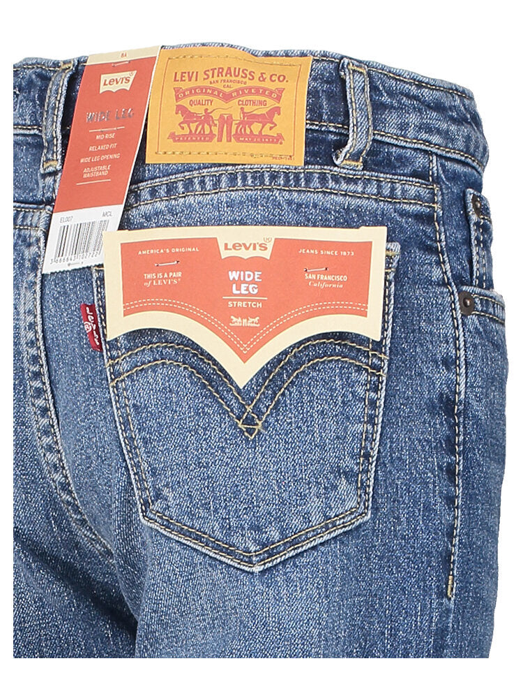 Blauwe wide leg jeans Wide Leg Levi's