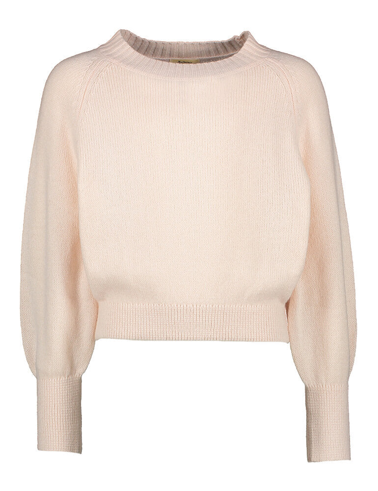 Pull rose à col rond pour filles Gimza Bellerose