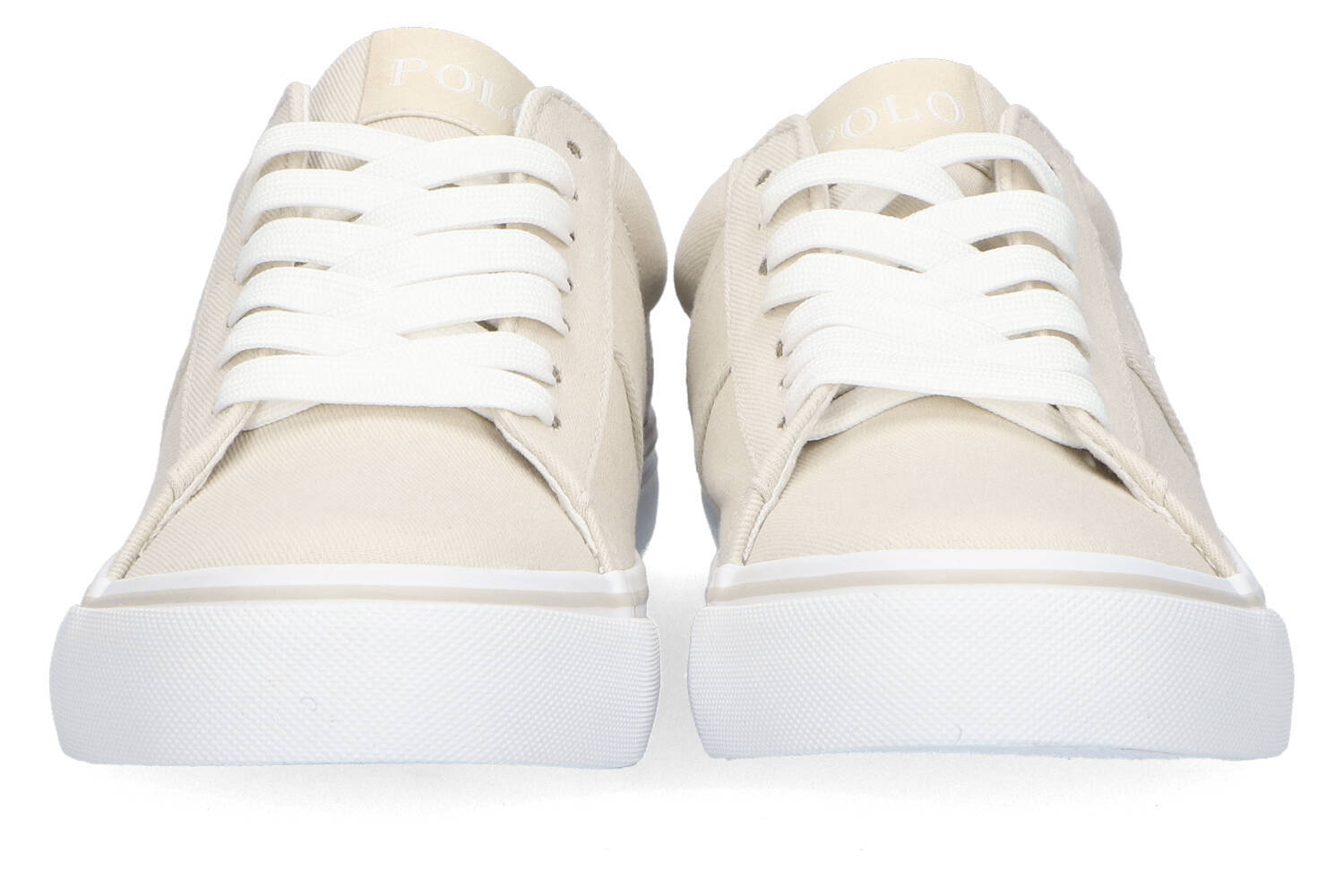 Beige lage sneakers met veters Sayer Ralph Lauren