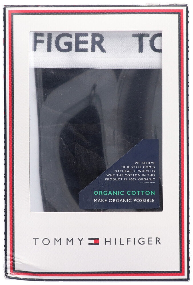 Boxer noir à ceinture blanche Tommy Hilfiger