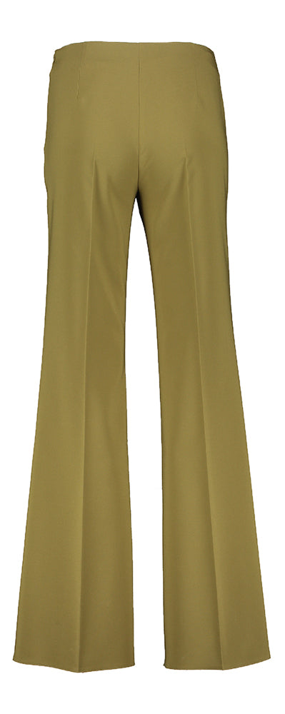 Pantalon habillé vert ample Rinascimento