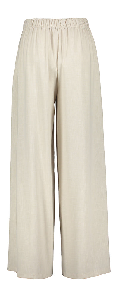 Pantalon long et large gris perle Rinascimento