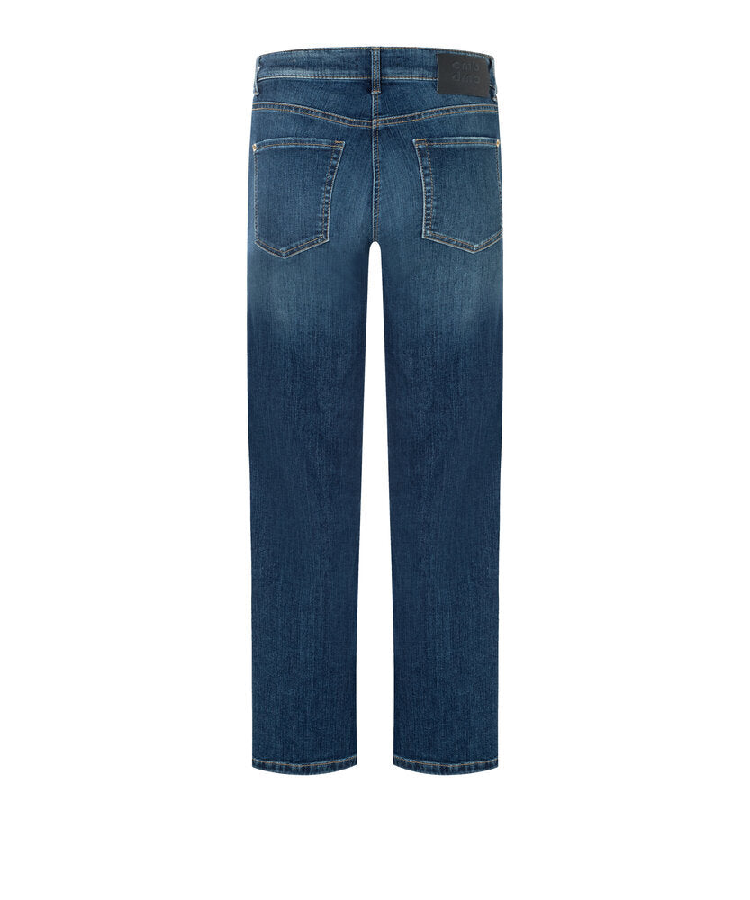 Pantalon bleu foncé droit coupe cheville Paris Cambio