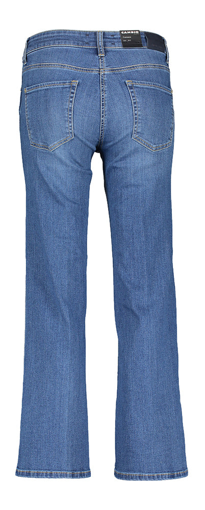 Jean bleu foncé coupe droite Franceska Cambio