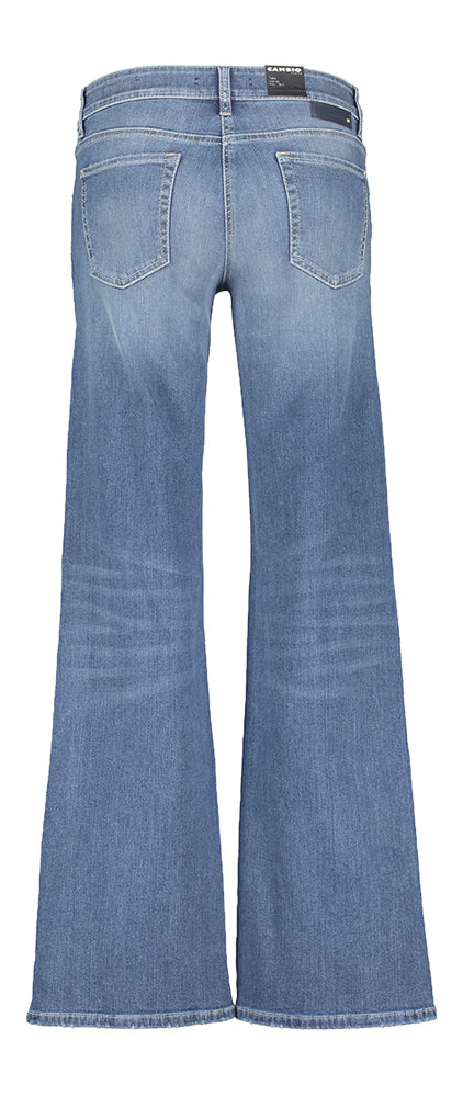 Blauwe wide leg jeans Tess Wide Leg