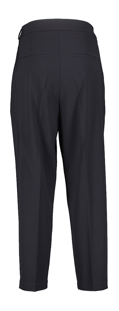 Pantalon noir à plis Elaine Pleata Cambio