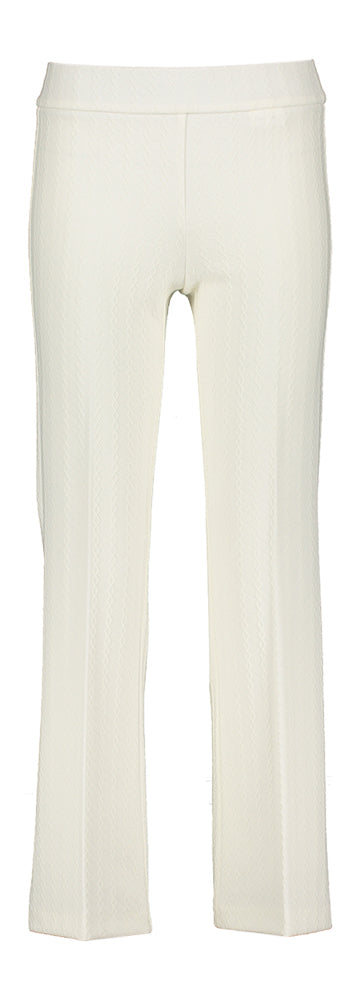 Pantalon habillé structuré écru Faith Cambio