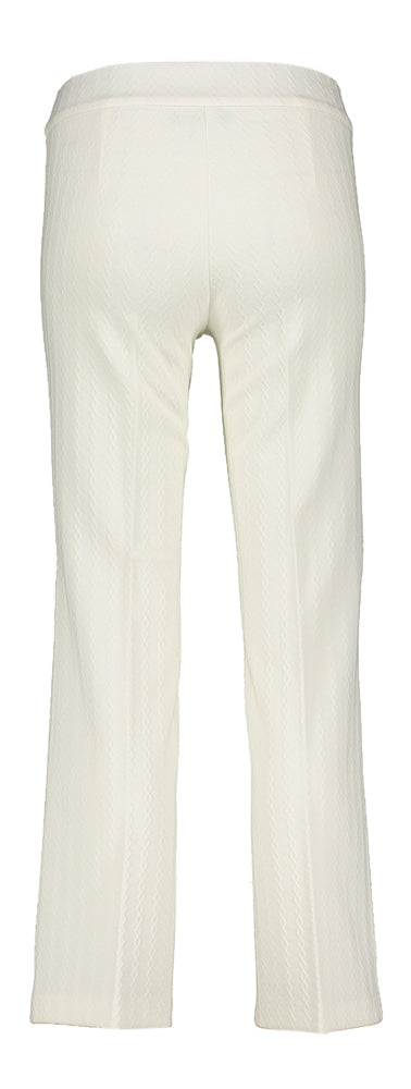 Pantalon habillé structuré écru Faith Cambio