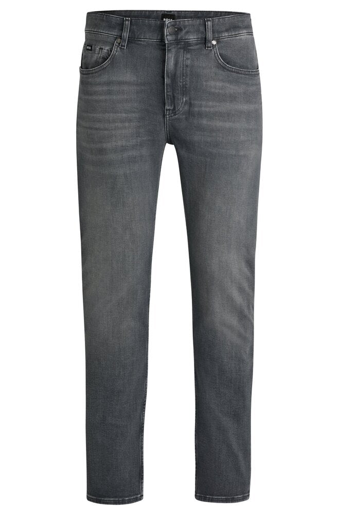 Grijze slim fit jeans Hugo Boss