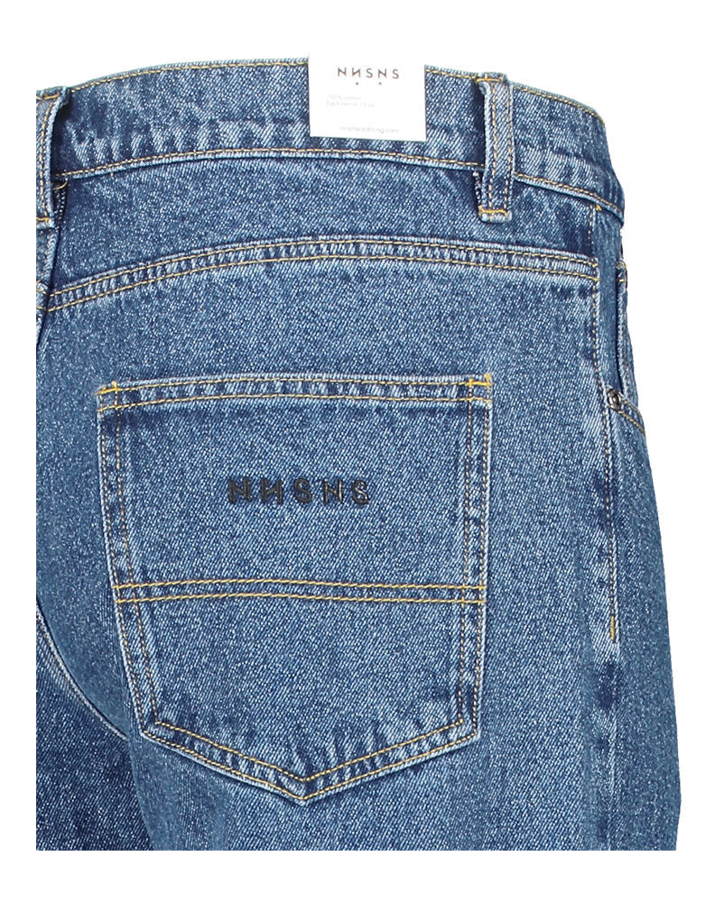 Jean cycliste ample en denim foncé Nessie Nnsn