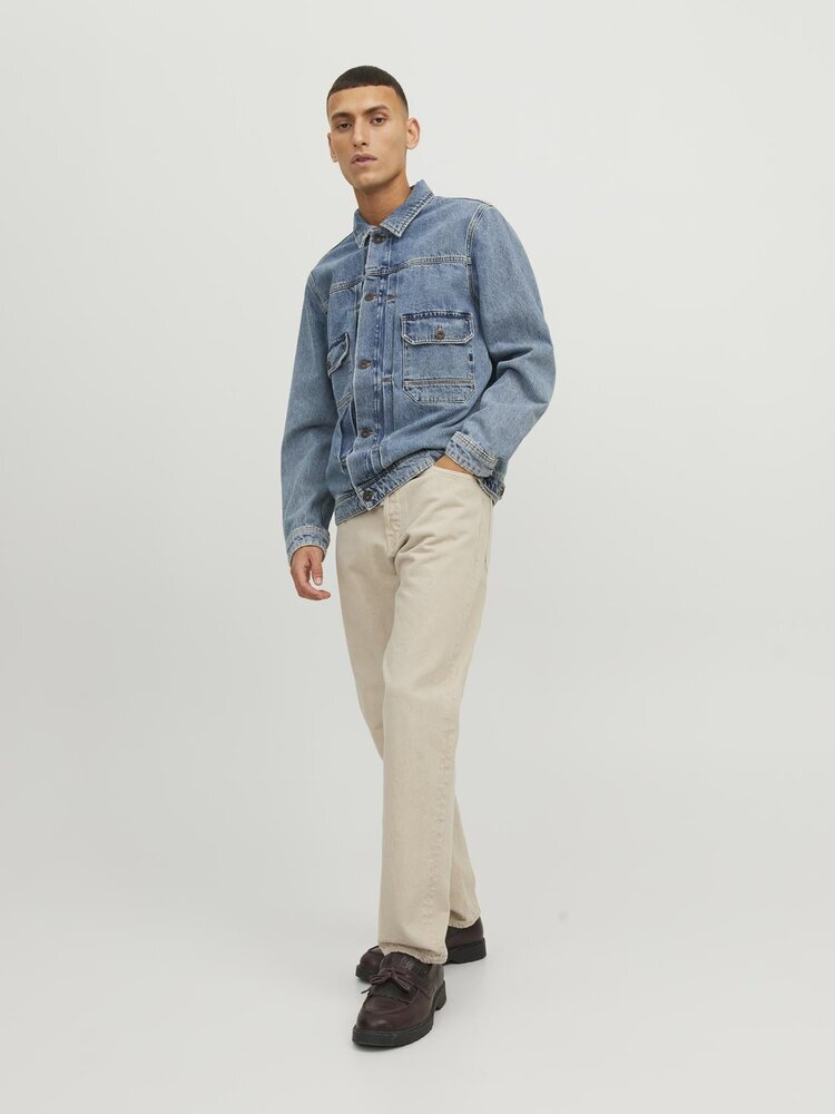 Jean beige ample JJichris Jach &amp; Jones