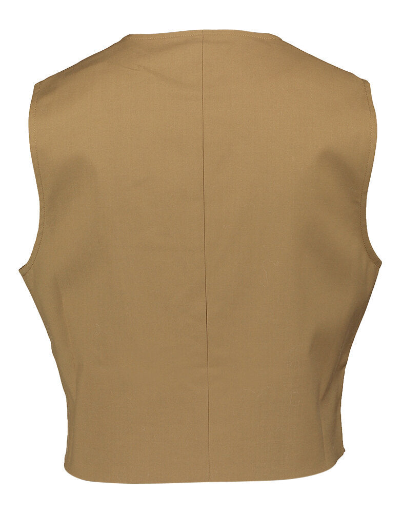 Gilet camel à boutons Alix FRNCH