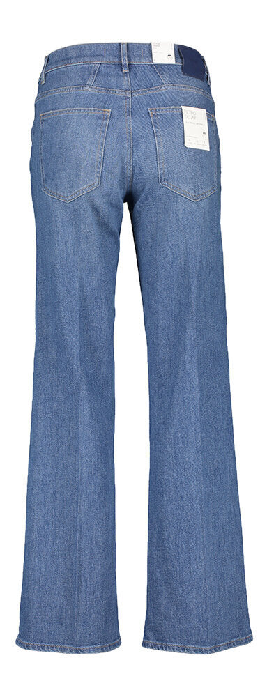 Blauwe wide leg jeans fit Brax