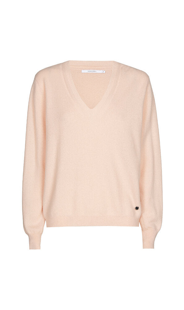 Lichtroze cashmere trui Kubras Xandres