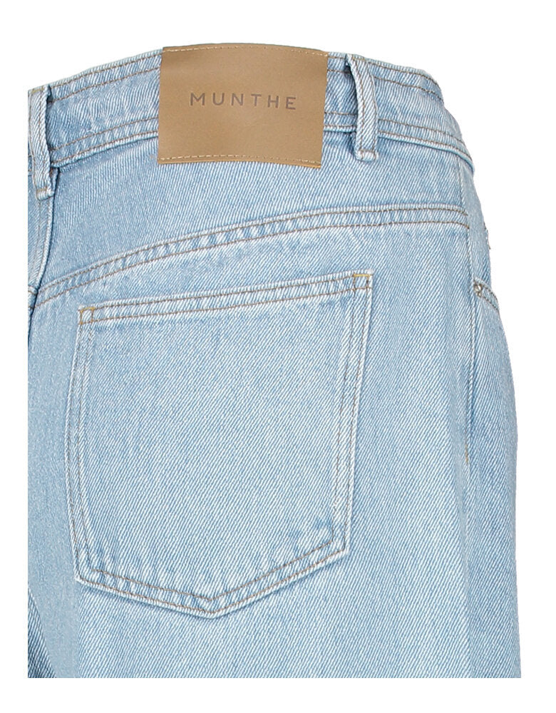 Jean bleu clair coupe ample avec ceinture Obey Munthe