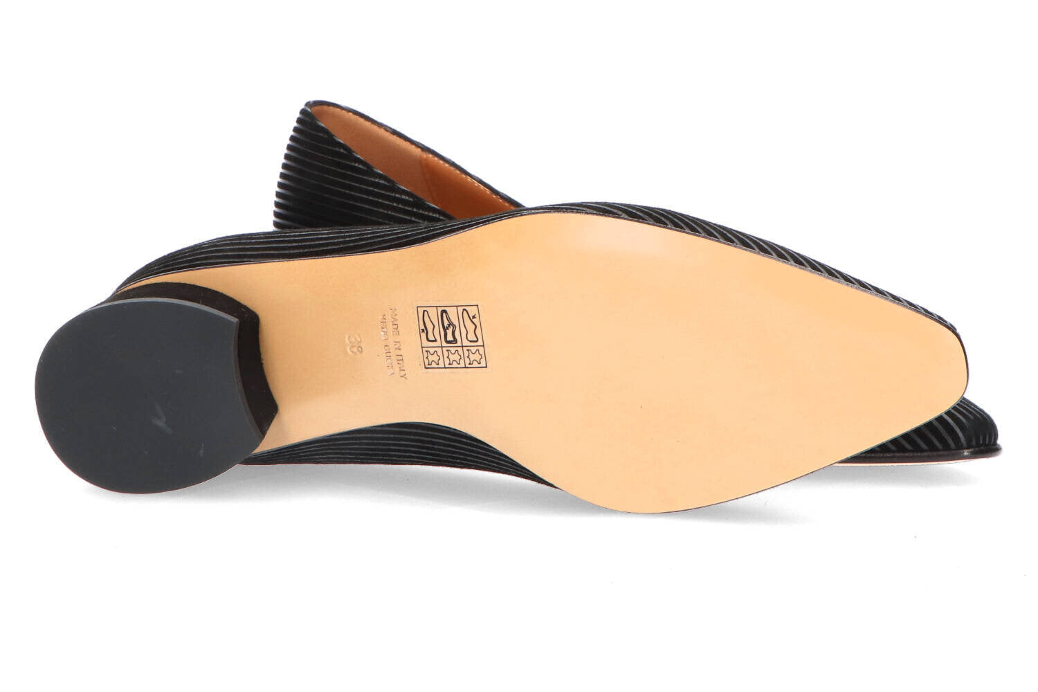 Chaussures habillées Nero à talon bloc Voltan