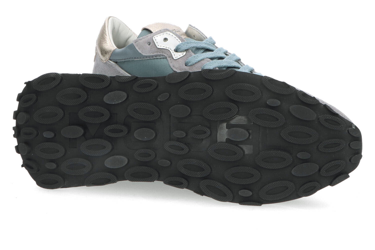 Jeansblauwe lage sneakers Philippe Model