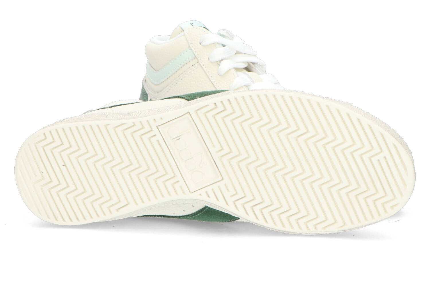 Baskets montantes vertes Diadora