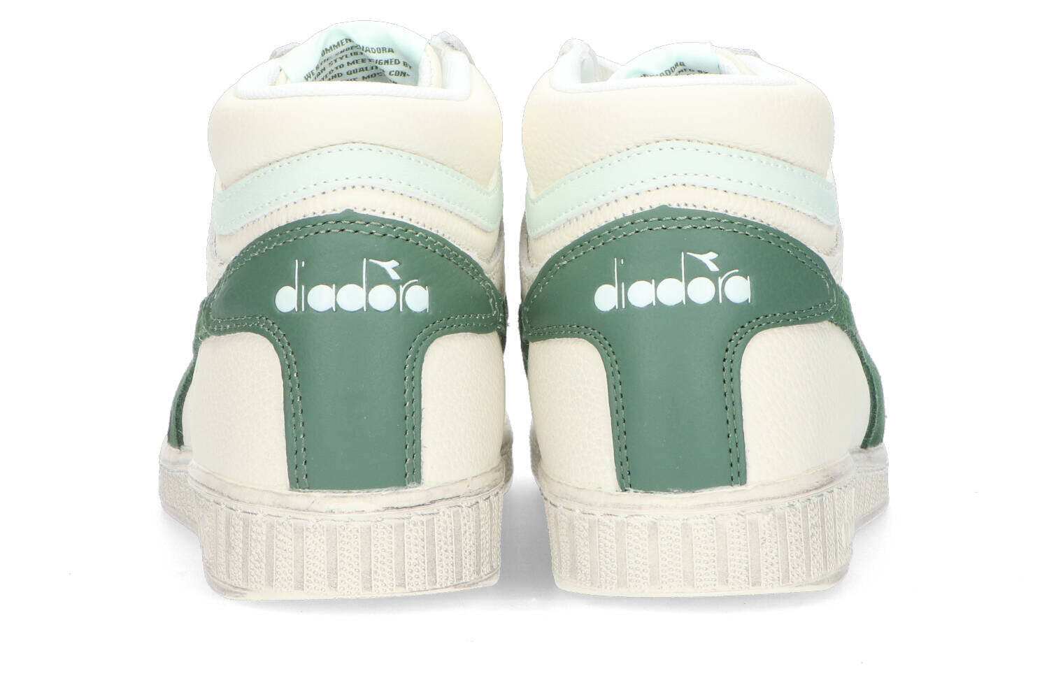 Baskets montantes vertes Diadora