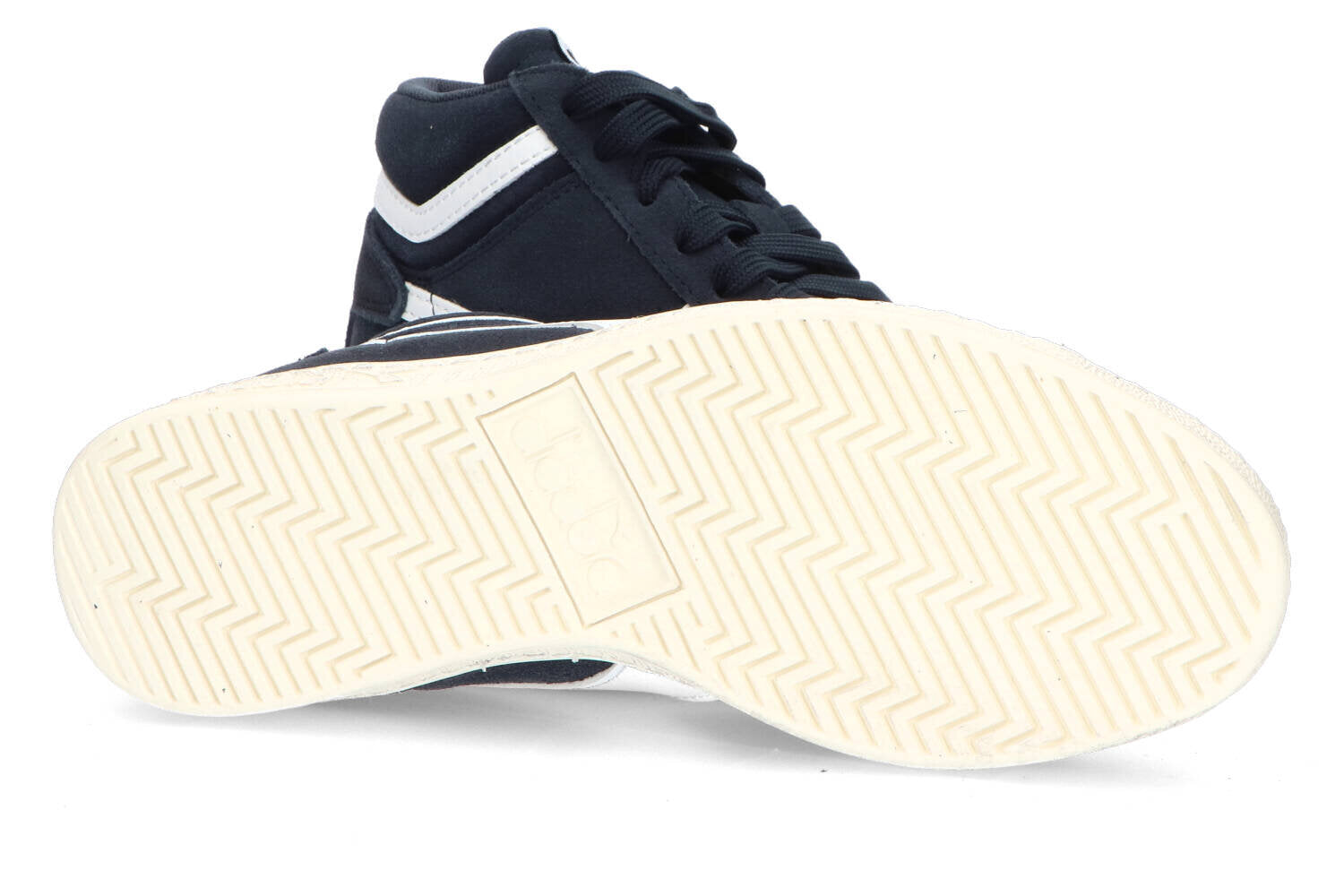 Baskets montantes bleu foncé Diadora