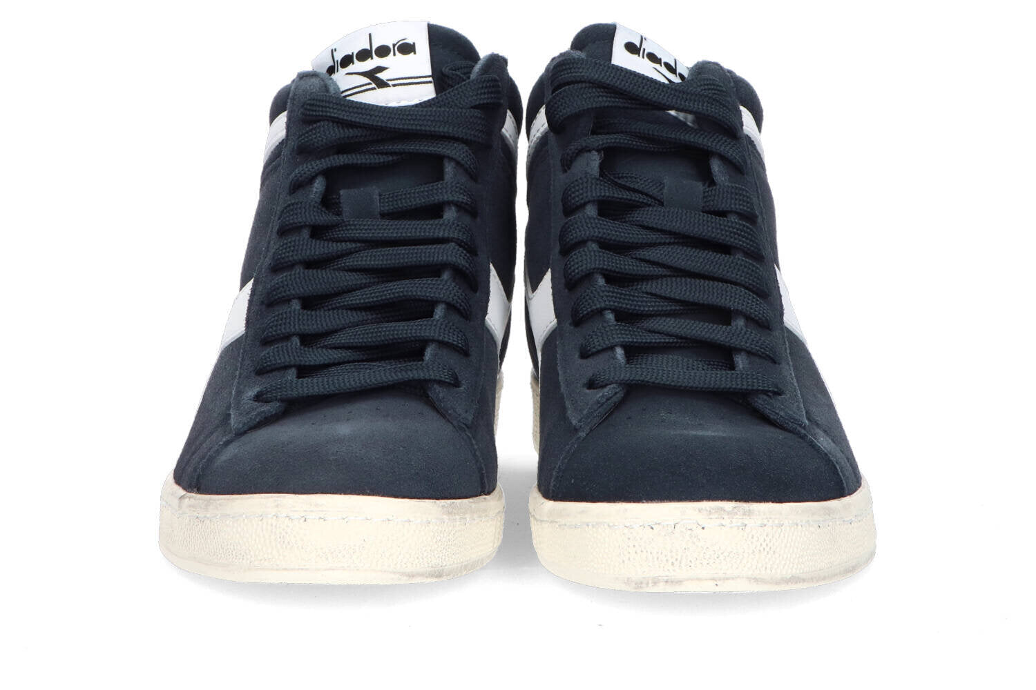 Baskets montantes bleu foncé Diadora