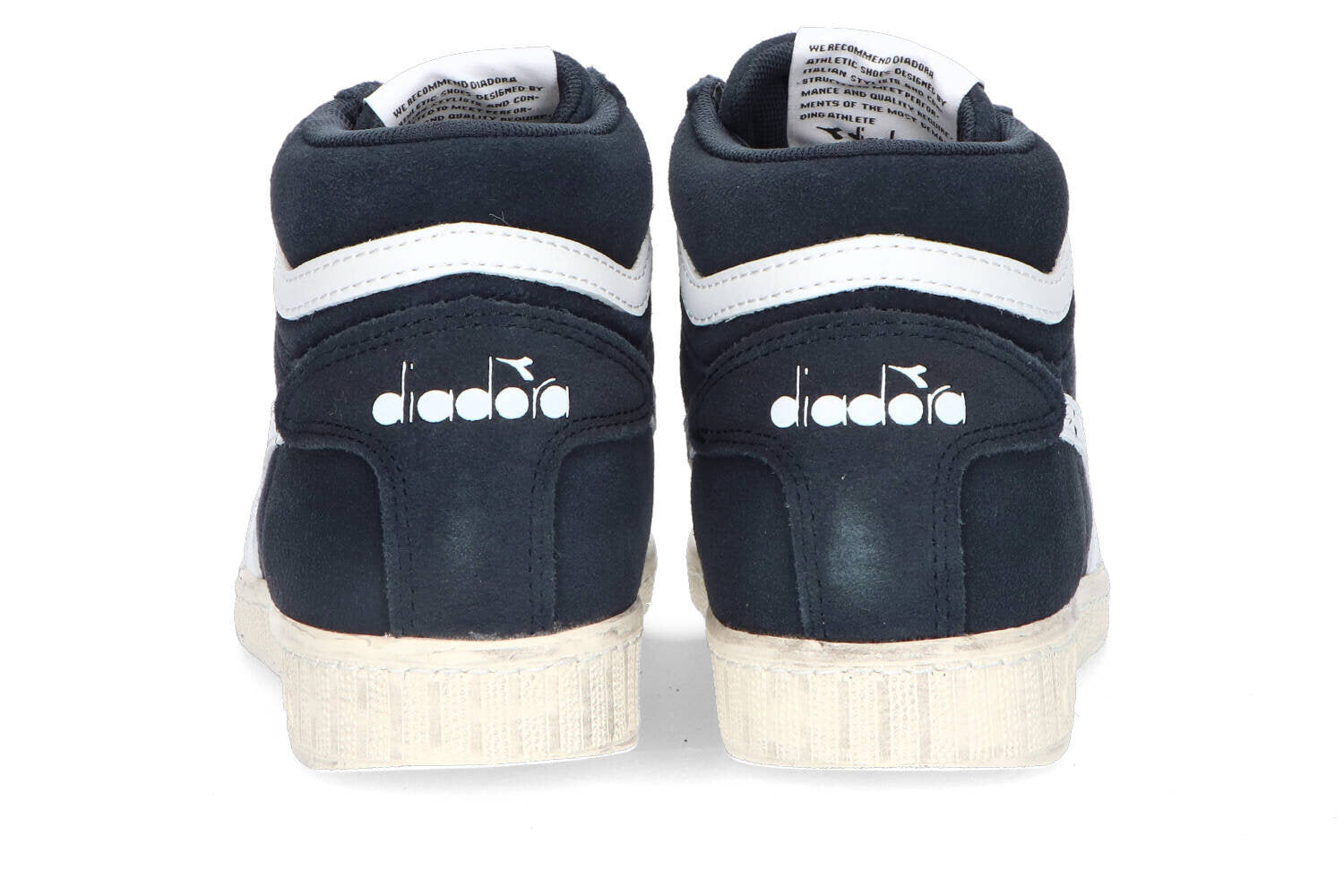Baskets montantes bleu foncé Diadora