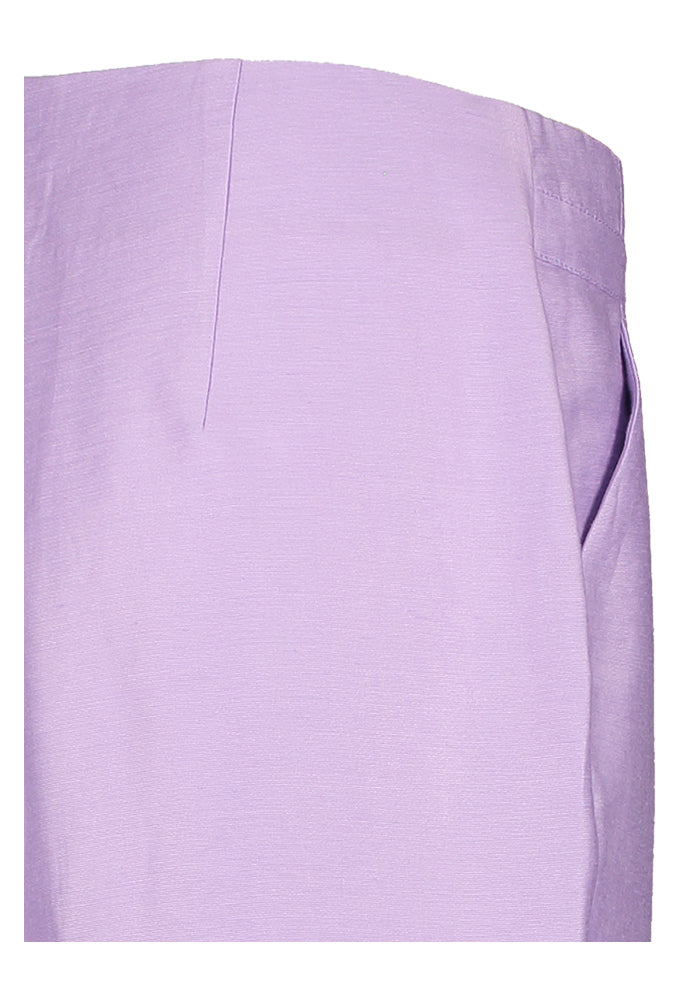 Violet kleurige linnen broek Torno Furore